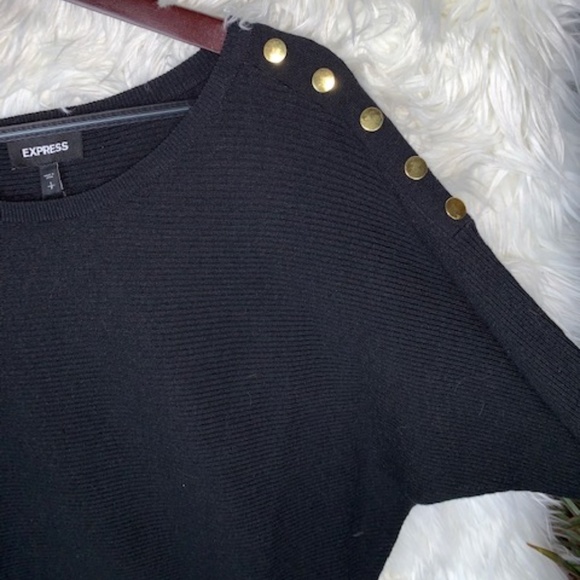 NWT • Express • Boatneck Ribbed Dolman Sweater • S - Picture 6 of 11